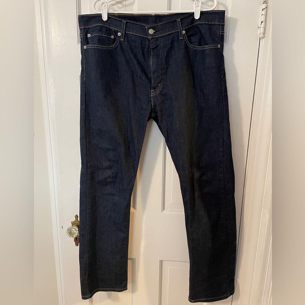 Levi’s 513 38x32 dark wash denim jeans